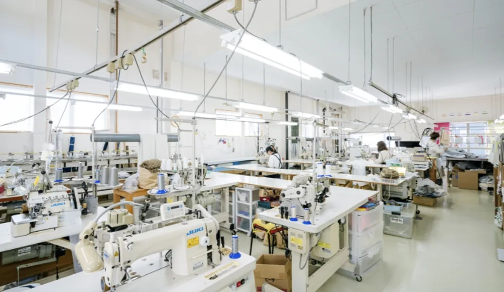 イロハの縫製工場